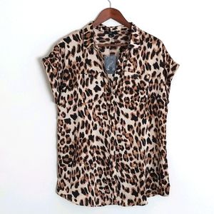Leopard Print Blouse